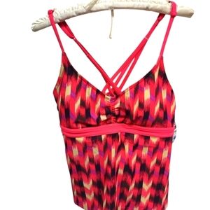 NWT Prana Tankini Top Vibrant Strappy